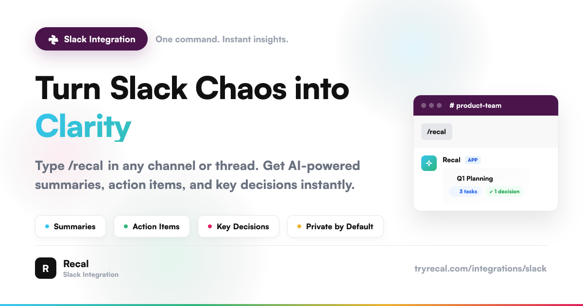 Slack AI Integration - Extract Tasks & Summarize Threads
